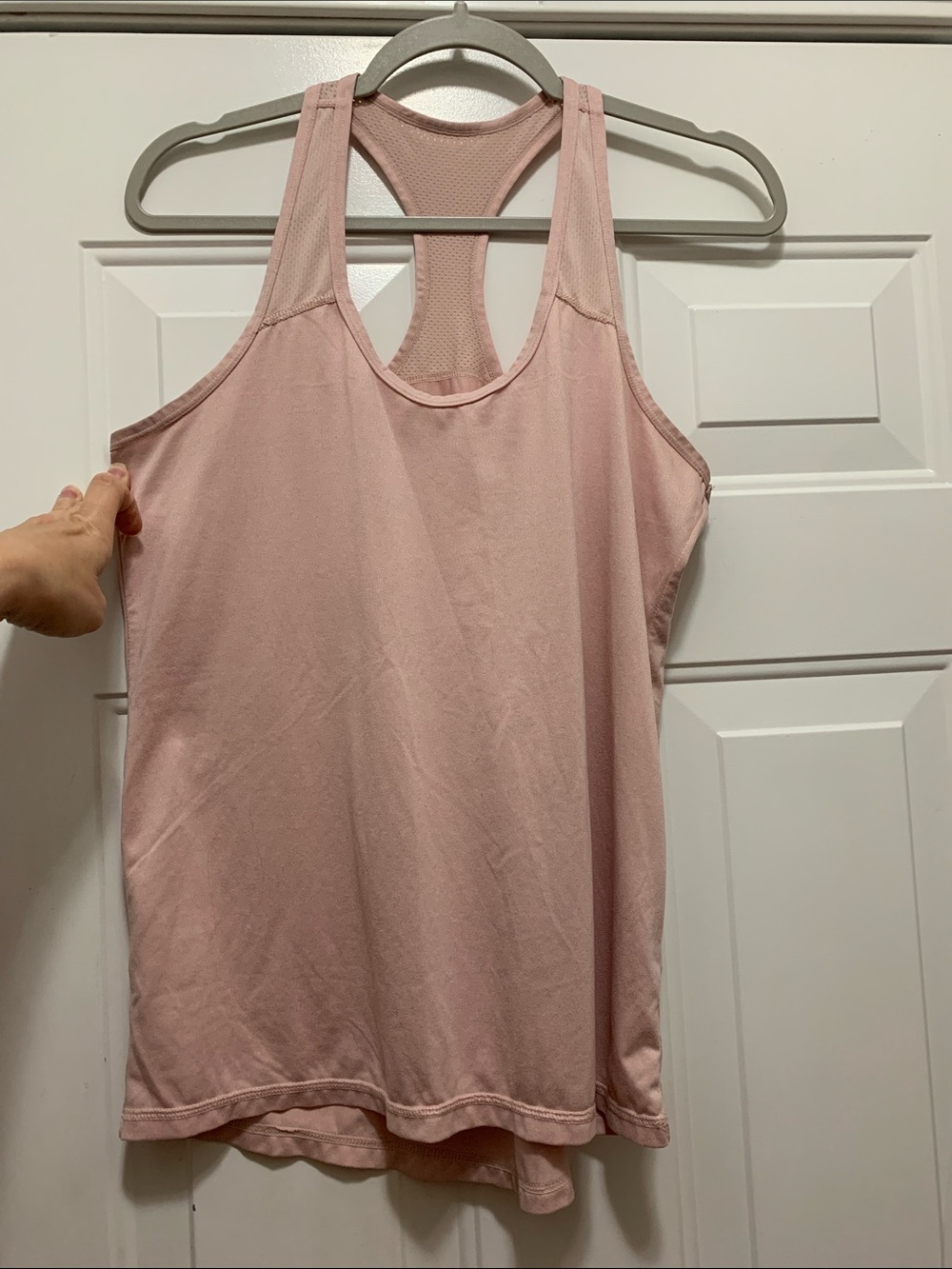 4/$10 Xersion Light Pink Racerback Athletic Tank Size Small